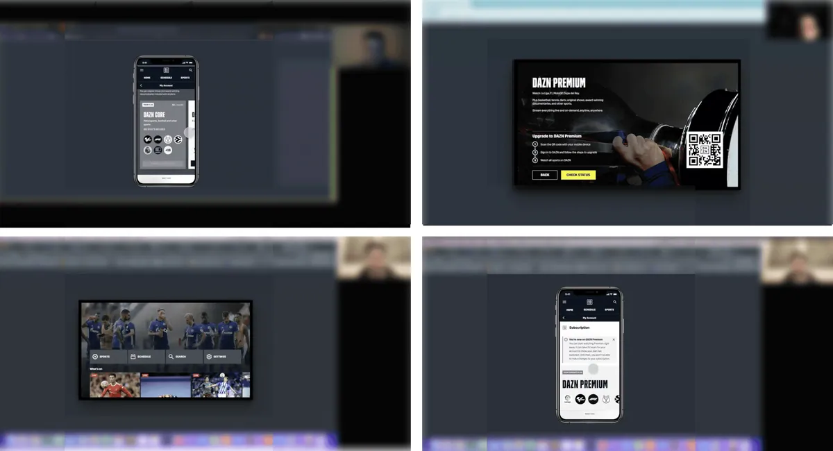 Launching DAZN's Subscriptions: Approach to usability testing