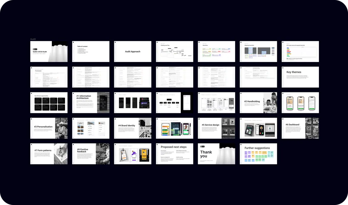 Saible project imagery