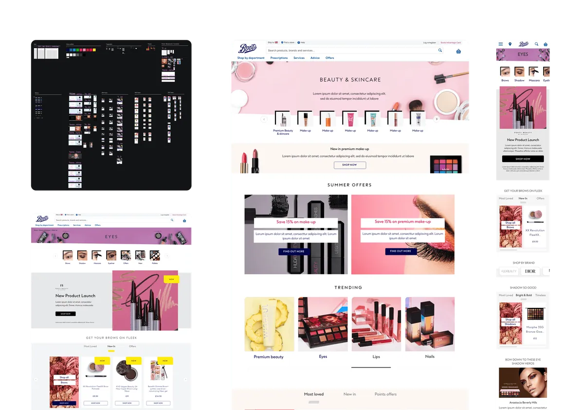 Replatforming Boots CMS: UI & Component Library