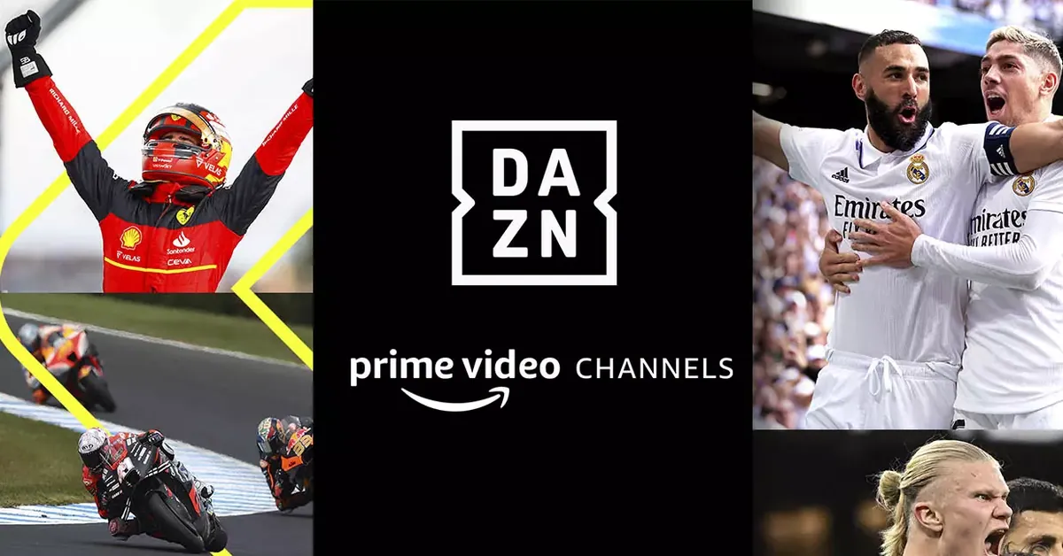DAZN x Amazon Prime hero image